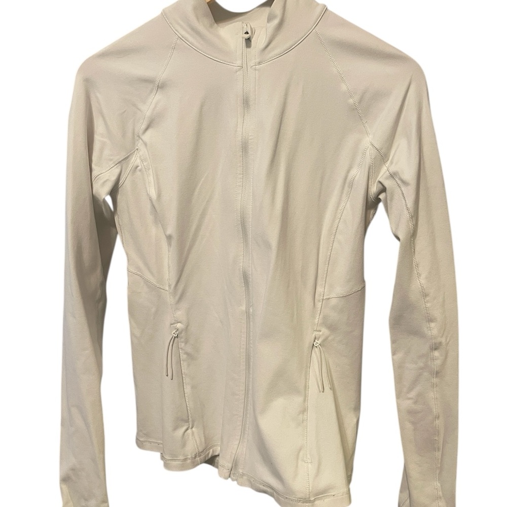 Calia Off White Full-Zip Jacket